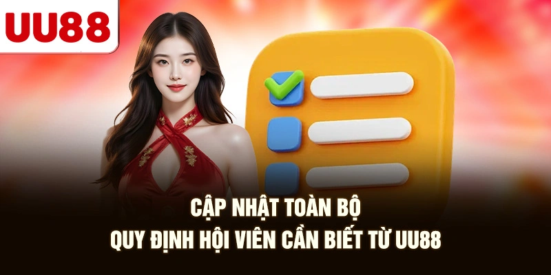 Cập Nhật Toàn Bộ Quy Định Hội Viên Cần Biết Từ UU88