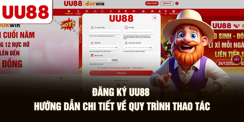 Đăng Ký UU88 - Hướng Dẫn Chi Tiết Về Quy Trình Thao Tác