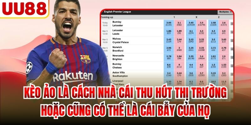 Kèo ảo là cách nhà cái thu hút thị trường hoặc cũng có thể là cái bẫy của họ